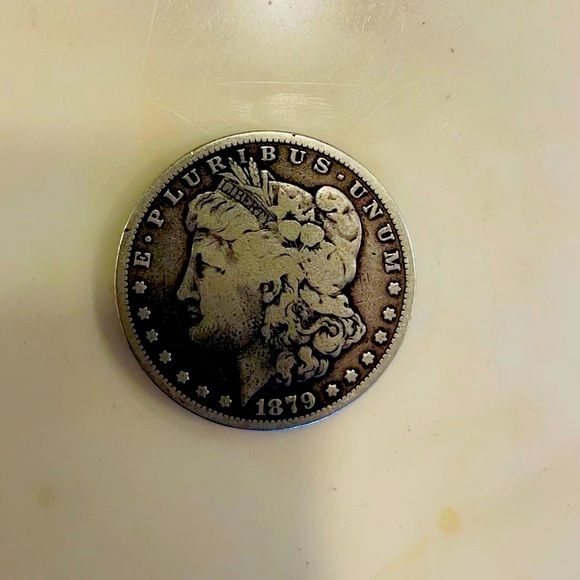 Morgan Silver Dollar 1879 - Picture 2 of 2